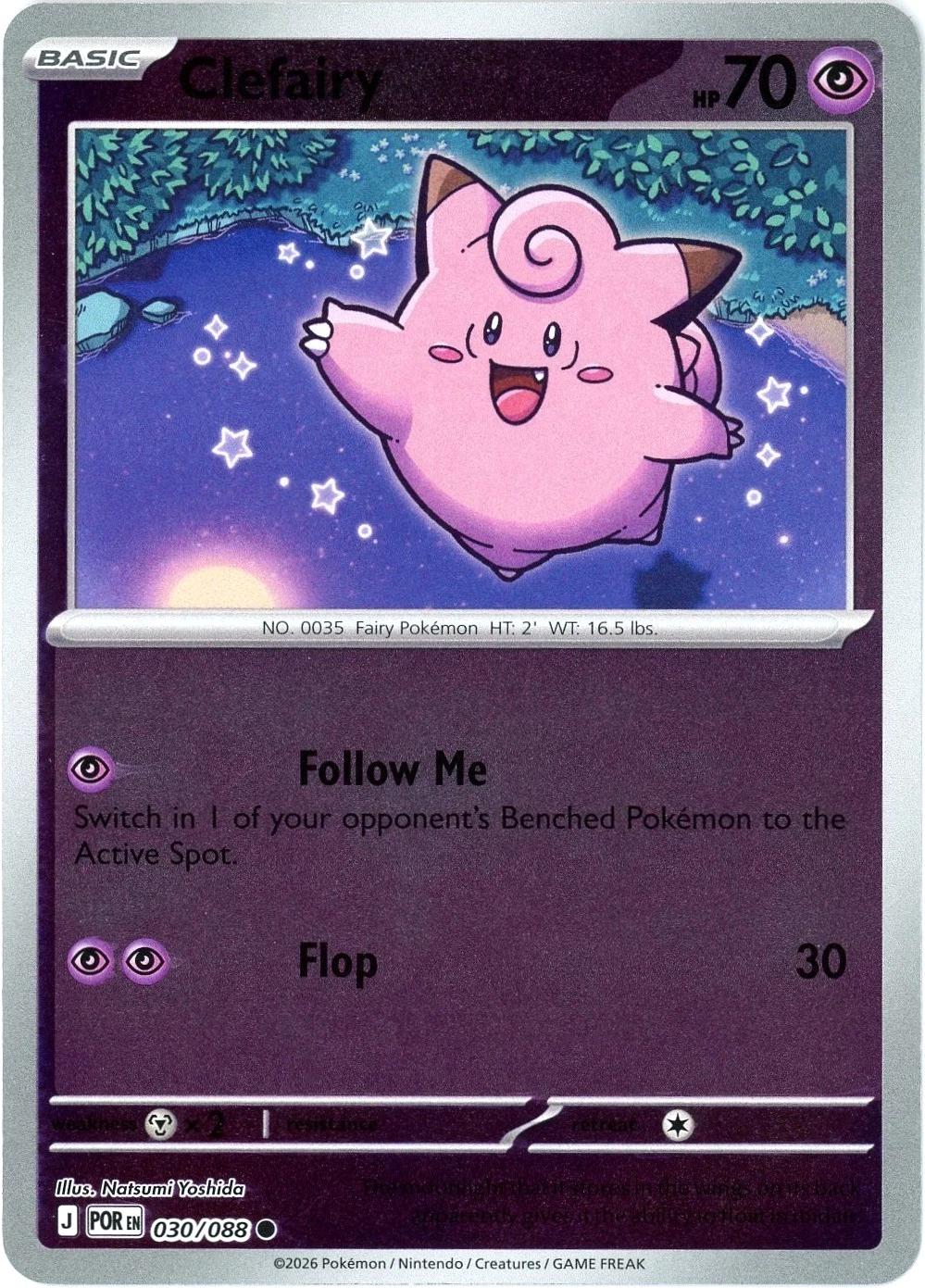 Clefairy [Reverse Holo]